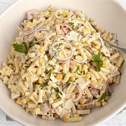 Whole-Grain Mustard Pasta Salad