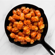 Tater Tots With Hot Sauce