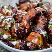 Smoky Bacon Sauce Wings