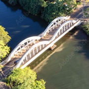 Rainbow Bridge, Haleiwa, Oahu, Hawaii