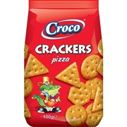 Croco Crackers Pizza Flavour