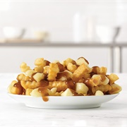 Crinkle Cut Fry Poutine