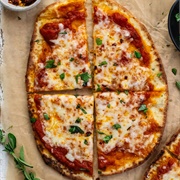 Marble Cheddar Naan Pizza