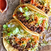 Beef and Bean Taco (Beefy Beans)