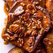 Cinnamon, Sugar, and Pecan French Toast