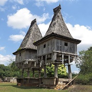 Fataluku Houses, Timor Leste