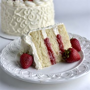 Wedding Cake With Fruit Filling