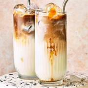 Chilled Latte Caramel MacChiato