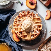 Passionfruit Drizzle Waffle