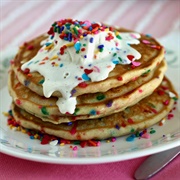 Lemon Sprinkle Pancakes