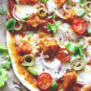 Date Naan Pizza