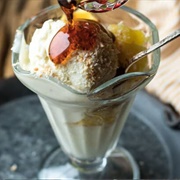 Piña Colada Affogato