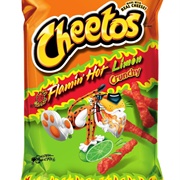 Limon Flamin Hot Cheetos