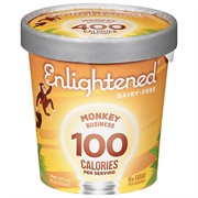 Enlightened Dairy-Free Monkey Business Frozen Dessert