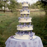 Sugar Paste Decorations on Cake