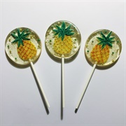 Pineapple Lollipop