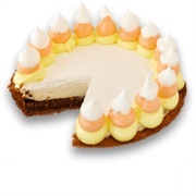 Candy Corn Smores Pie