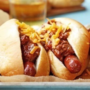 Sloppy Joe Hot Dog