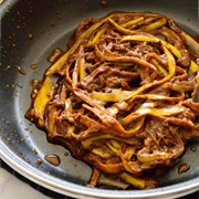 Banana Peel Pulled Pork