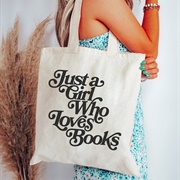 Book Tote Bag