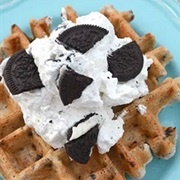 Cookies and Cream Waffle