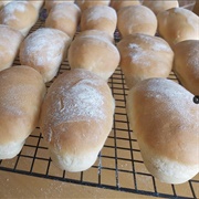 Pan De Muerto Hot Dog Bun