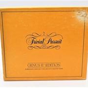 Trivial Pursuit Master Game - Genus II Edition