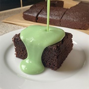 Chocolate Mint Custard