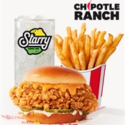 Saucy Chicken Sandwich Combo:Chipotle Ranch