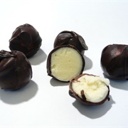 Dark Chocolate and Lemon Pralines