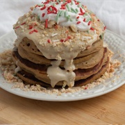 Pancakes With Christmas Jelly Cookies