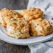 Honey Garlic Parmesan Biscuits