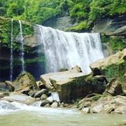 Tinap Saitar Waterfall, Bandarban, Bangladesh