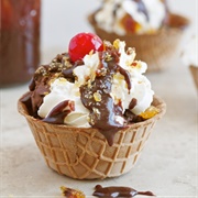 Chocolate-Covered Bacon Sundae