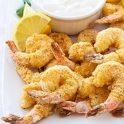 Cornmeal-Battered Shrimp