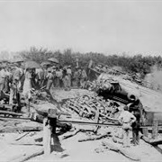 1894 Rock Island Railroad Wreck
