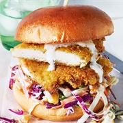 Chicken Schnitzel Burger