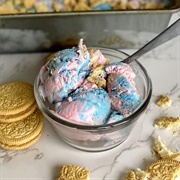 Cotton Candy Oreo Sundae (Cotton Candy Creameo Sundae)