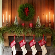 Christmas Mantle Decor