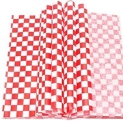 Red Checkered Soy Paper