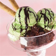 Brownie Mint Sundae