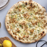 White Whitefish Pizza