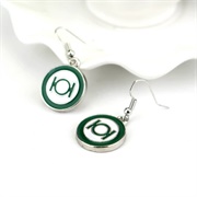 Green Lantern Earrings