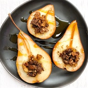 Pear Halves With Dates