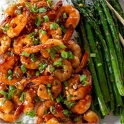 Thai Chili Pork and Sriracha Shrimp With Bell Peppers