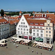 Tallinn Town Hall Square, Estonia