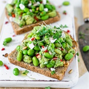 Edamame Toast