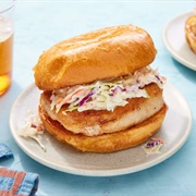 Fried Pork Chop Sandwich