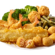 Lobster Bites, Fish &amp; Shrimp Meal