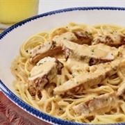 Cajun Chicken Linguini Alfredo